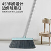 Kelibang Broom and Dustpan Set Factory Workshop Floor Cleaning Tool Broom Outdoor Thickened and Durable Floor Sweeping Sky Blue Two-piece Set KB1135
