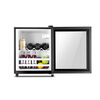 CHIGO ice bar refrigerator home thermostatic wine cabinet mini single-door office transparent glass preservation cabinet tea beverage cabinet small refrigerator first-class energy efficiency 50L refrigeration preservation + white light