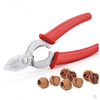 The legend of the pot walnut clamp household walnut peeling tool pliers peeler scissors to peel small pecan clamp artifact multi-purpose double-edged nut cracker