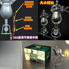 304 stainless steel household mini popcorn machine grain amplifier popcorn machine small household 280ml get rich overnight*2 oil family model