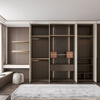 Lin's Home Whole House Customized Bedroom Wardrobe One Door to Top Master Bedroom Cloakroom Combination Storage Cabinet 1 Square Meter