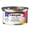 SolidGold imported staple food grade canned cat wet food, shrimp and tuna, high meat content, hair beauty and hydration 85g