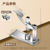 Harvest new stainless steel chestnut opening stainless steel fried chestnut special shelling machine peeling artifact commercial manual all steel press chestnut opener free armor *2