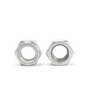 Jinchao 304 stainless steel metal self-locking nut anti-loosening nut M3M4M5M6M8M10 M6 (5 pieces) 316