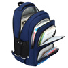 Snoopy (SNOOPY) junior high school student schoolbag male elementary school 1-4-6 senior high-capacity children's load-reducing spine protection backpack female blue