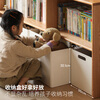 Genji Muyu Oak Storage Cabinet Children's Toy Storage Rack Storage Cabinet 1.92m TV Cabinet + Storage Box*6