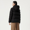 Tambor Down Jacket Women's Short Autumn and Winter Hooded Loose Warm Women's Jacket Thick 510356Z Black 170