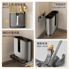 Made in Tokyo, kitchen storage rack, punch-free wall-mounted chopstick barrel space aluminum storage box, chopstick cage drain storage rack