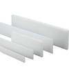 Zhuoji customized white pp plastic strips PA6 nylon wear-resistant squares pe square strips pvc hard glue square rods waterproof insulation board nylon strips customized