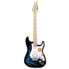 Minsine Magic Sound/Blue Lightning Advanced Single Shake Electric Guitar Set Comes with entry-level learning materials