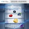 Konka 510L French multi-door refrigerator dual system ultra-thin zero embedded dual frequency conversion first-level energy efficiency air-cooled frost-free large capacity white BCD-510WUPEG7S national subsidy