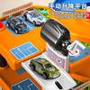 Miaobeile children's toys 3-6 years old boy rail car toy garage alloy car parking lot birthday New Year gift