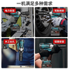Dian Yue Japan 1200 N high torque electric wrench high power brushless lithium battery wrench high torque impact wrench wind cannon 1200 N industrial model 58800H two batteries and one charge