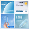 Mingyue Lens Full Frame Ultra-Light Titanium Optical Frame Women's High Definition Anti-Blue Light Myopia Glasses 36049 Frame + 1.56 Mingyue Daily General Lens