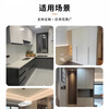 Wen Yijia aluminum alloy honeycomb panel cabinet door kitchen cabinet door with frame self-installation without punching custom-made wardrobe door fold aluminum honeycomb