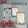 Delixi roller distance meter hand push distance measuring wheel road measuring vehicle digital display outdoor rolling push ruler engineering measuring ruler flagship large wheel mechanical distance meter + flag tape measure/package