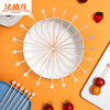 Faxilong candied haws bamboo skewers, disposable fruit forks, candied haws bamboo skewers, children's skewers 9cm 50 pieces