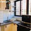 FANCYCHIC cabinet custom-made stove cabinet combination cabinet custom-made L-shaped U-shaped wall cabinet kitchen kitchen cabinet overall customization main picture
