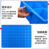 Liwang divided box multi-grid screw box classification box storage box separated parts box material box plastic hardware box tool storage box 585*380*137 two grids blue