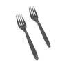 Disposable individually packaged black forks, Western food 15CM forks, fruit plastic forks, 1000 pieces, 6-inch forks, 145 white forks individually packed - one thousand pieces