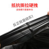 Vest style garbage bag thickened portable black small extra thick vest plastic bag large disposable black width 32*52cm 50 pieces thick 2 wires