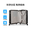 American travel suitcase 28-inch suitcase large capacity trolley case PC material frosted jelly case BB5 password box carbon black