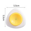 Xincong Egg Punch Stainless Steel Raw Egg Exhaust Air Boiled Duck Egg Anti-explosion Multifunctional Egg Shell Peeling Artifact Egg Punch 1 Pack Magnetic Type/With Safety Lock