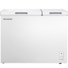 Meiling (MEILNG) first-class energy-saving double-door double-temperature freezer home commercial deep-freezing quick-frozen primer large capacity refrigeration and freezing dual-use 506 liters dual-temperature top-opening-large capacity 1L
