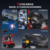 Shigu micro-tiller is powered by gasoline rotary tiller, small land trencher, scarifier, plowing and weeding multi-function, four-stroke, full set of accessories