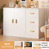 Zhuohe chest of drawers bedroom wall cabinet locker room bedside locker living room storage cabinet drawer chest chest of drawers main picture two doors three drawers warm white 100cm