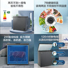 Meiling (MEILNG) freezer household small micro-frost freezer and deep-freezing dual-purpose commercial large-capacity frost-reducing horizontal small freezer refrigerator micro-frost single temperature 201 liters/full freezing or full refrigeration 1L