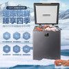 Haier New Home Freezer Low Temperature Mini Freezer Freezer Refrigerator Freezer Switch Cryogenic Quick Freeze Subzero Small Freezer BC/BD-200GHEPG Gray 200L