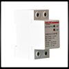 Self-resetting over-under voltage protector DZ47GQF-63 household time delay protector 2P 63A