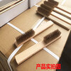 Masfor stainless steel wire brush wooden handle brush rust removal brush industrial brush metal brush (10 pieces/pack)
