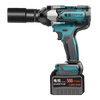 Dian Yue Japan 1200 N high torque electric wrench high power brushless lithium battery wrench high torque impact wrench wind cannon 1200 N industrial model 58800H two batteries and one charge