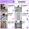 IPO(I PO)IPOIPO split multi-functional abdominal board fitness board wheel automatic rebound home Pula basic model purple without smart screen without tension rope-free knee pads