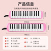 Romusic mouth organ 32-key teaching recommended for primary school students professional playing classroom instruments beginners mouth organ pink