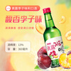 Jinro (JINRO) Korean soju plum flavor 360ml*6 bottles imported foreign wine fruity wine low alcohol tipsy new year gift