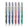 PILOT school stationery P500 black gel pen signature pen water pen 0.5 straight liquid ball pen stationery set office supplies brush question pen high-looking exam pen 5 pieces