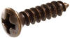 HillmanThe Group 2854 Brass Decorative Plate Metal Screws 30 Count