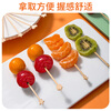 Faxilong candied haws bamboo skewers, disposable fruit forks, candied haws bamboo skewers, children's skewers 9cm 50 pieces