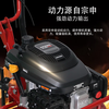 Shigu micro-tiller is powered by gasoline rotary tiller, small land trencher, scarifier, plowing and weeding multi-function, four-stroke, full set of accessories