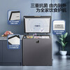 Haier New Home Freezer Low Temperature Mini Freezer Freezer Refrigerator Freezer Switch Cryogenic Quick Freeze Subzero Small Freezer BC/BD-200GHEPG Gray 200L