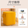 Tuxiang moving packing bag moving bag luggage bag storage bag clothes bag storage bag waterproof bag moving packing artifact yellow 180L