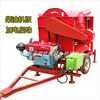 Wen Yijia wheat threshing machine rice and wheat millet threshing machine large rice threshing sorghum threshing machine household type 125 threshing machine bare metal