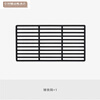 Fashiti stainless steel electric barbecue grill accessories rectangular thickened mesh cast iron grill pan grill grill