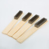 Masfor stainless steel wire brush wooden handle brush rust removal brush industrial brush metal brush (10 pieces/pack)