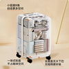 Cardile crocodile front-side open-top suitcase large-capacity trolley suitcase expandable password box boarding case