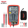 DELIXI ELECTRIC multimeter digital anti-burn backlit digital display high-precision smart ammeter clamp meter DE11 battery small meter (meter bag + fuse)