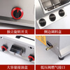 Xu'an gas griddle, electric griddle, frying pan combination machine, commercial gas hand-grilled cake, squid, teppanyaki stall, multi-functional Oden electric griddle, 40 griddle, fried sausage, gas version